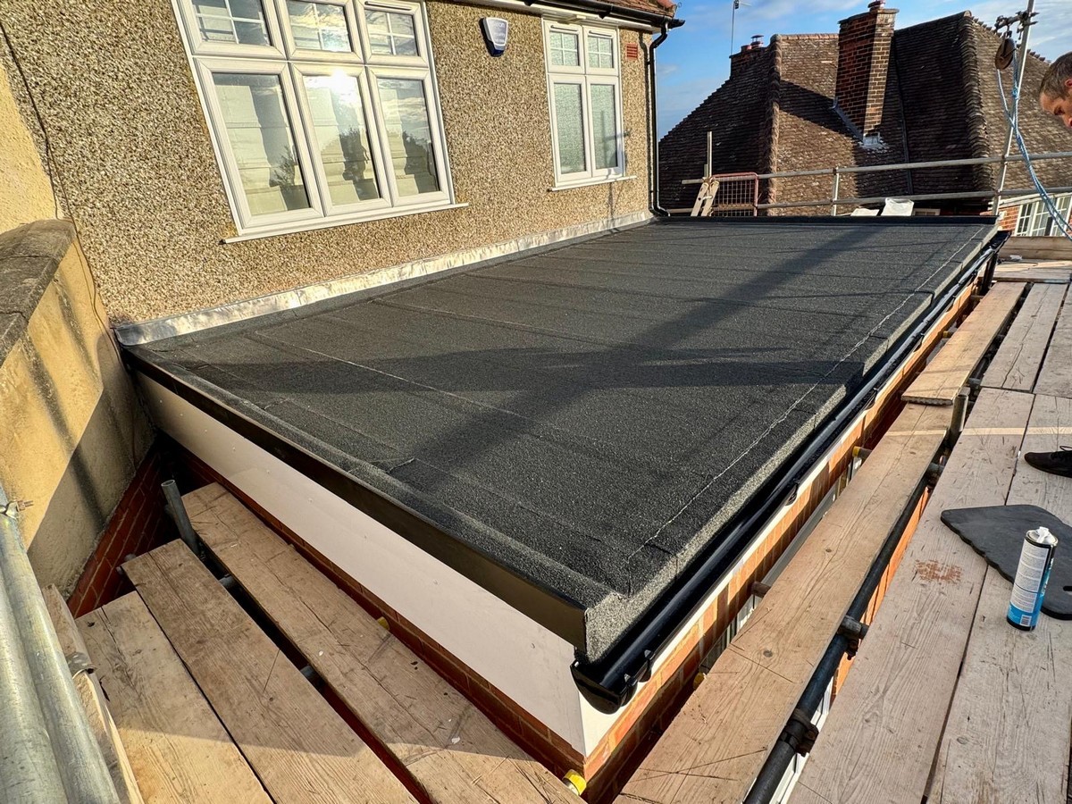 Fascia and soffit installation by CLS Roofing Specialists.